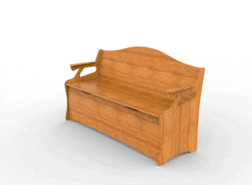 Лавочка закрытая